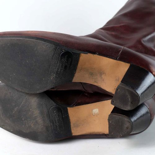 Juhani Palmroth Womens UK Size 4.5 Brown Knee-High Boots