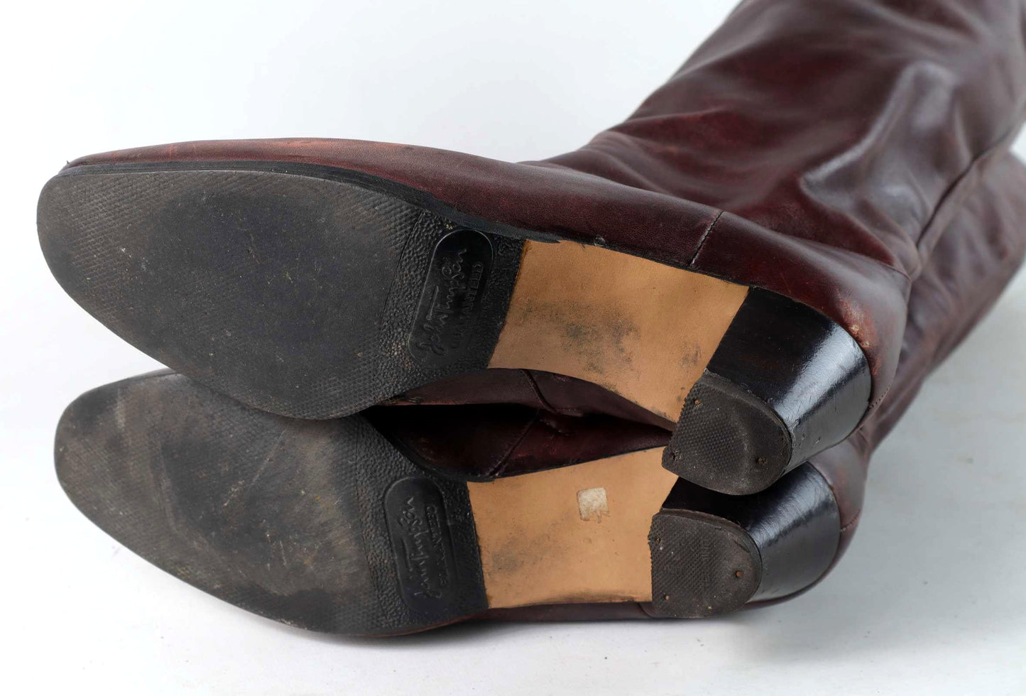 Juhani Palmroth Womens UK Size 4.5 Brown Knee-High Boots