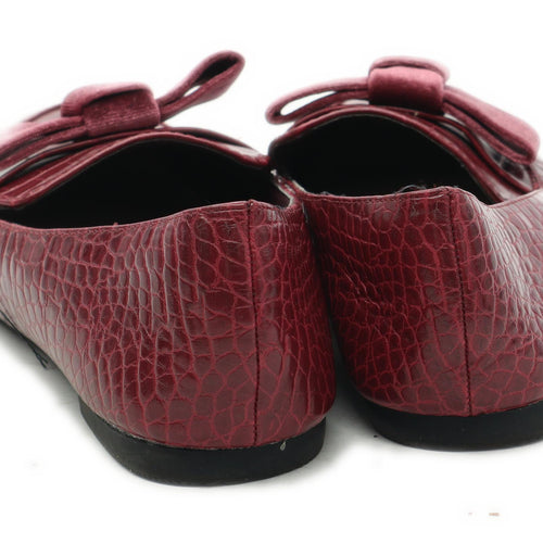 Marks & Spencer Womens UK Size 4 Red Shoes