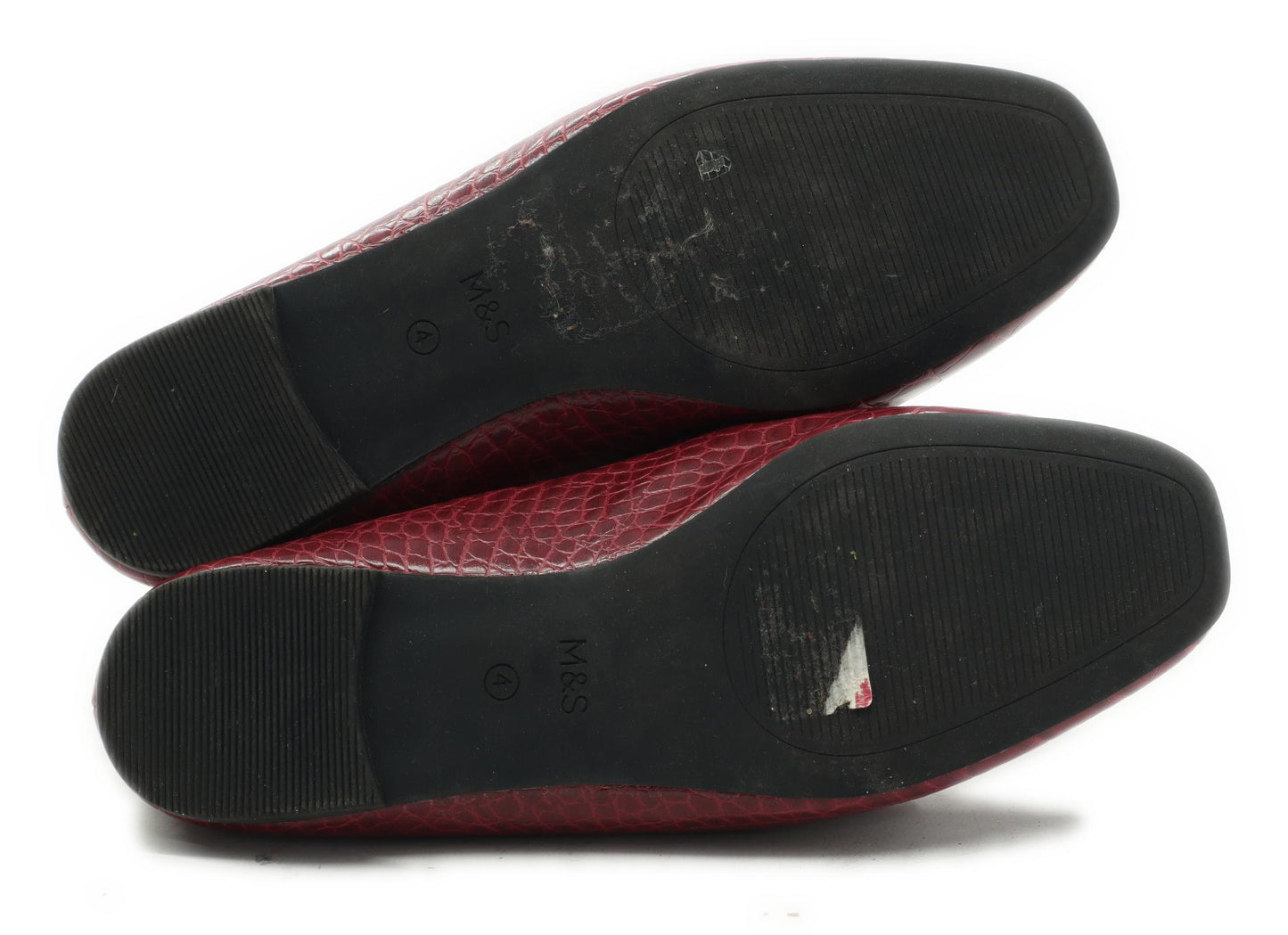 Marks & Spencer Womens UK Size 4 Red Shoes