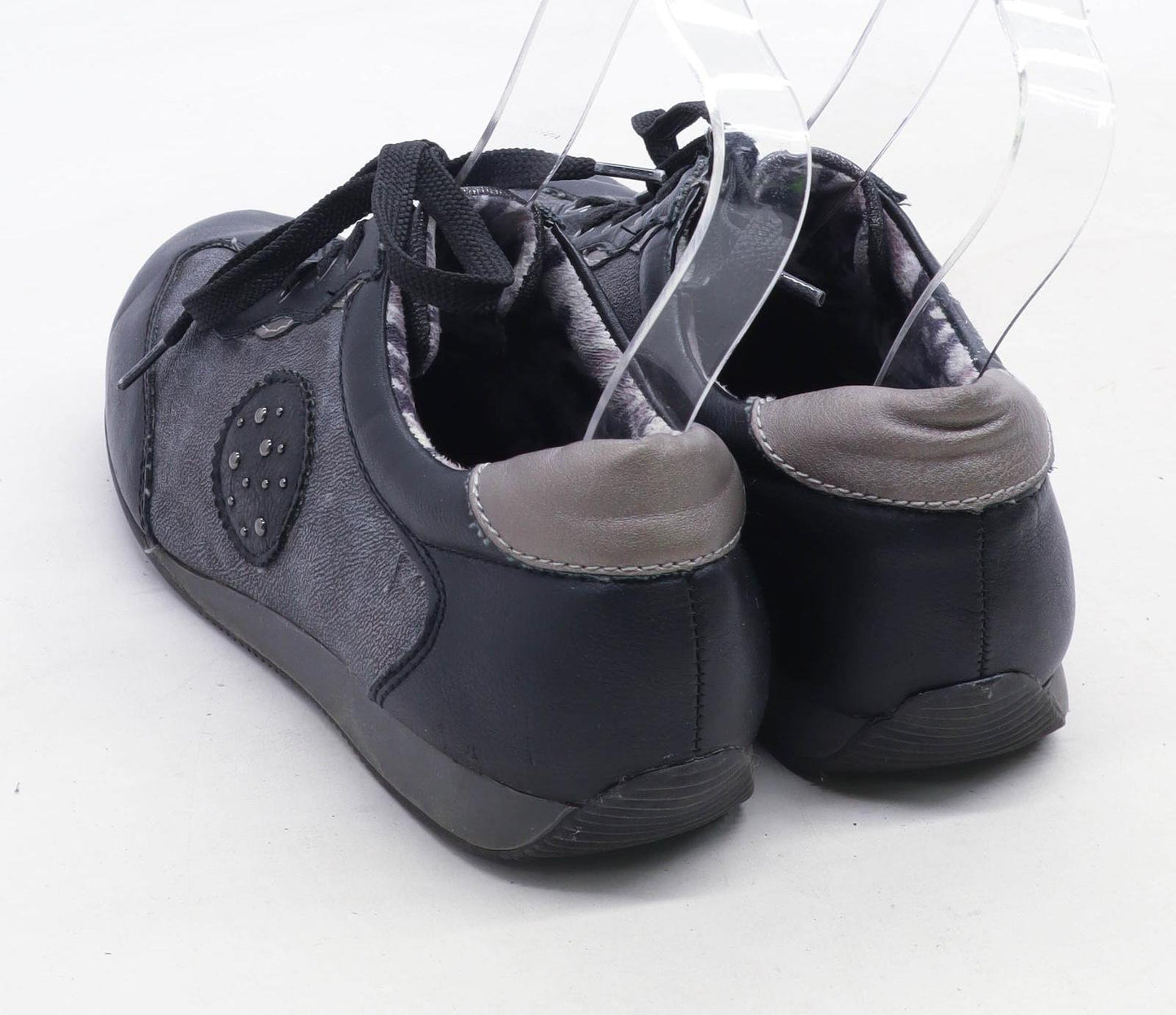 Footflex Womens EU Size 40 Black Trainers