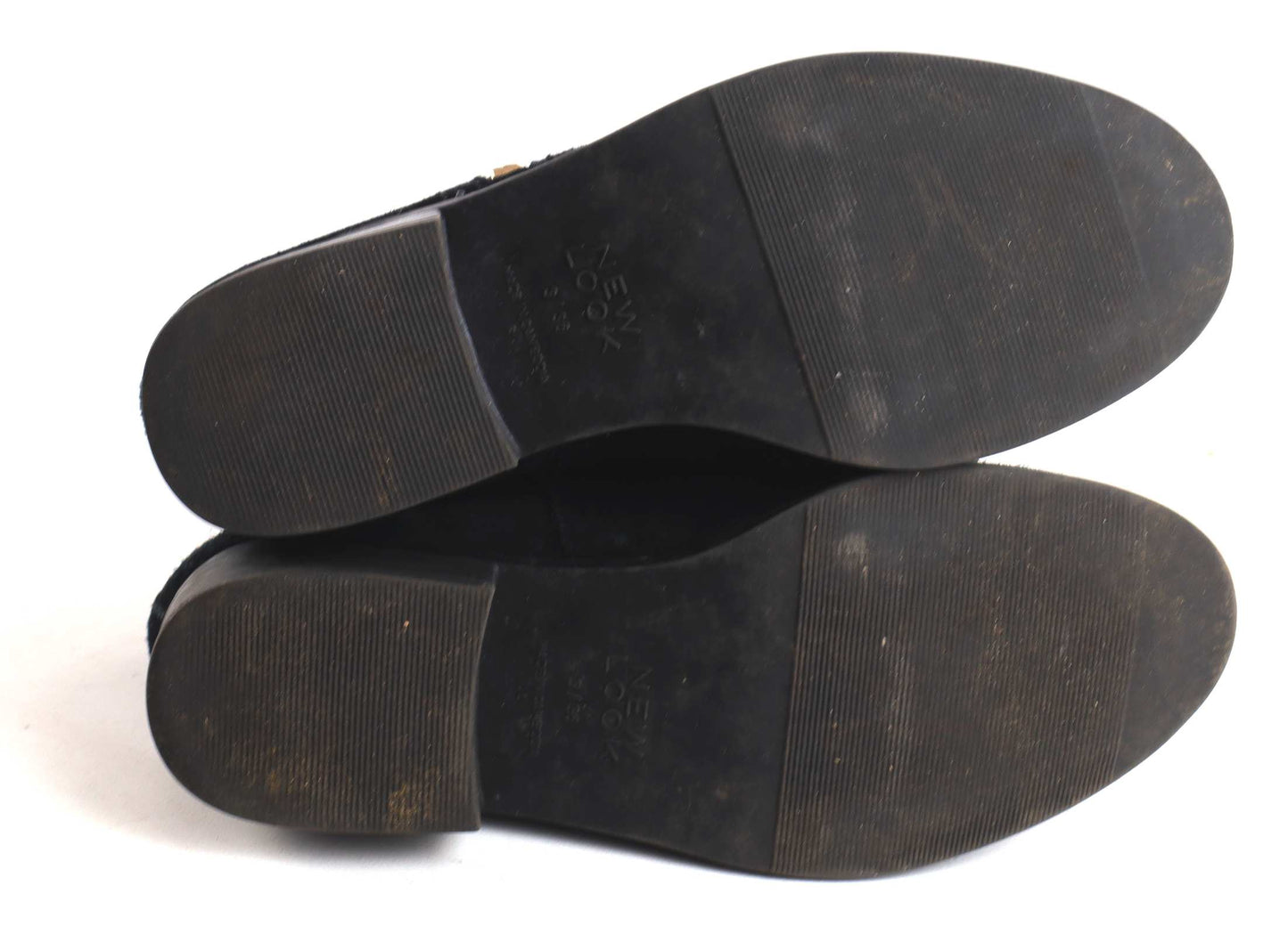 New Look Womens UK Size 3 Black Ankle Boots