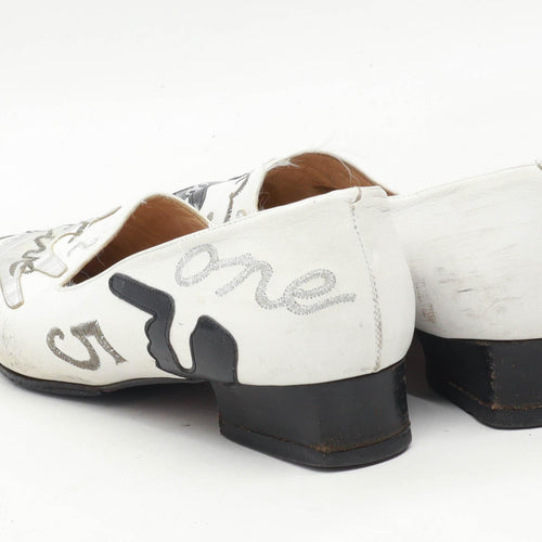 Bruno Tacchetto Womens EU Size 37 Multi-Coloured Leather Shoes