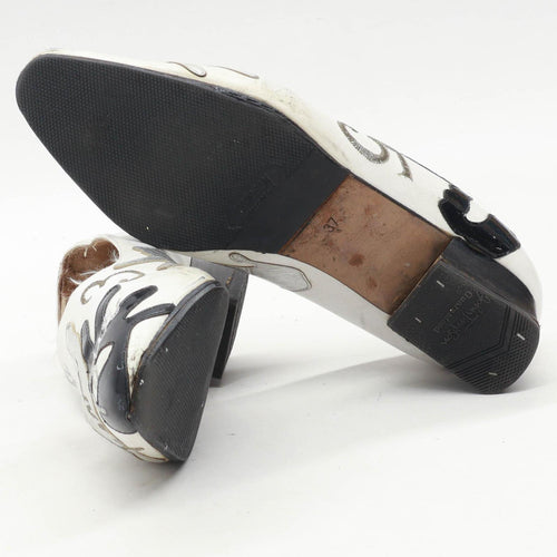 Bruno Tacchetto Womens EU Size 37 Multi-Coloured Leather Shoes