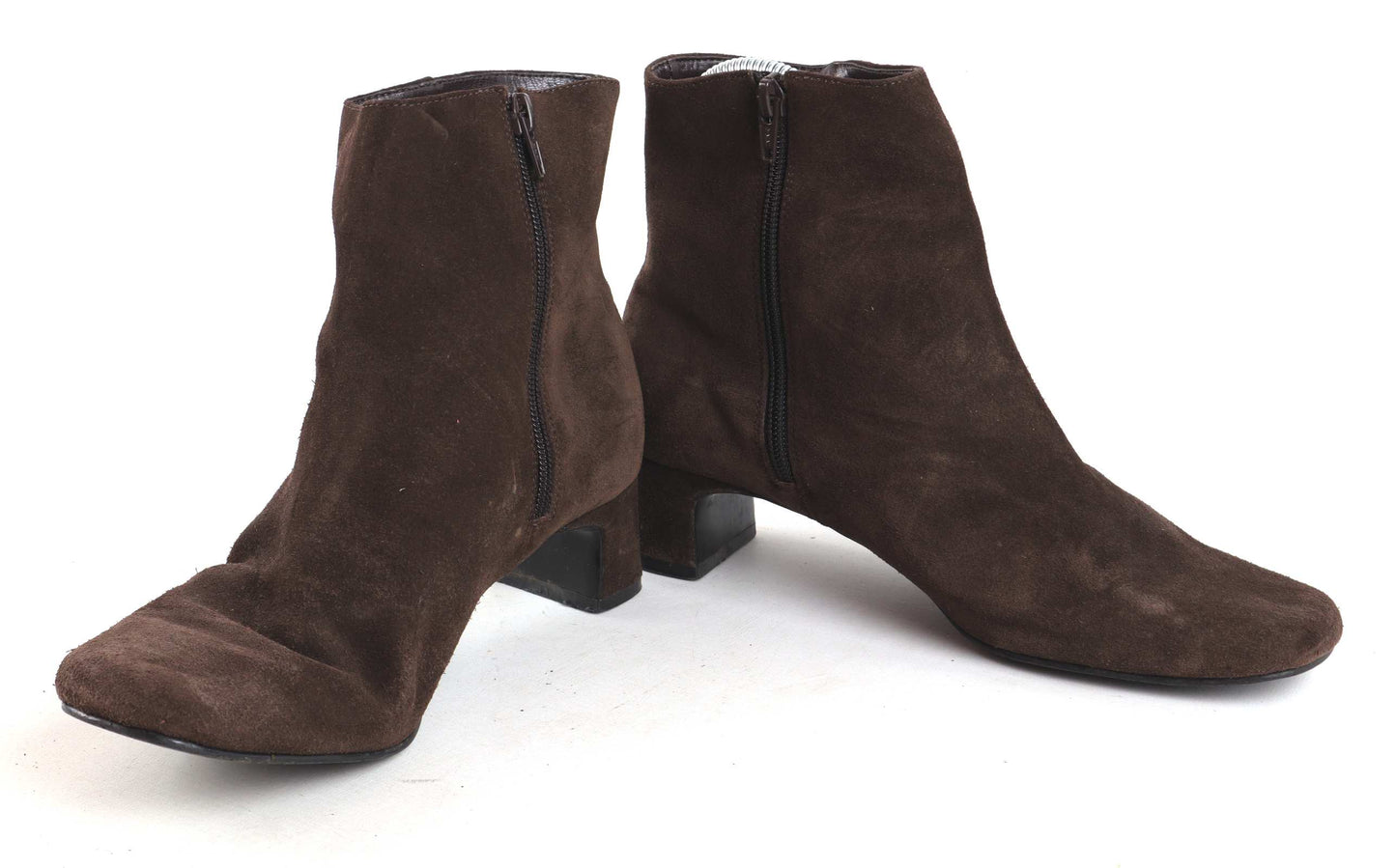 Marks & Spencer Womens UK Size 5.5 Brown Ankle Boots