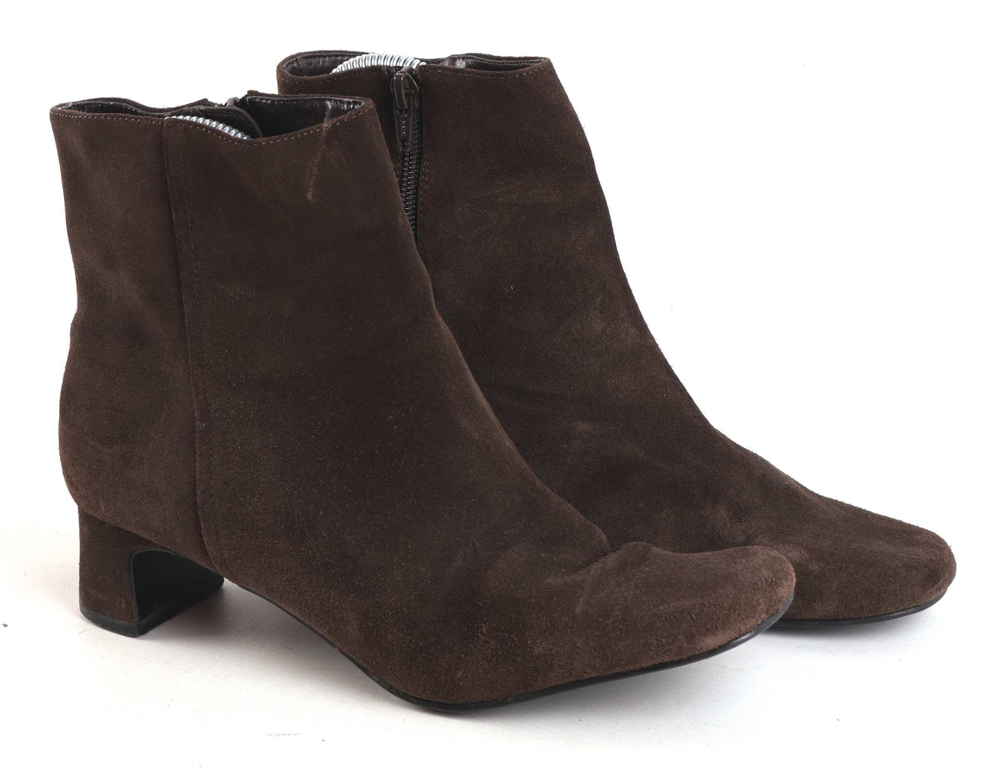 Marks & Spencer Womens UK Size 5.5 Brown Ankle Boots