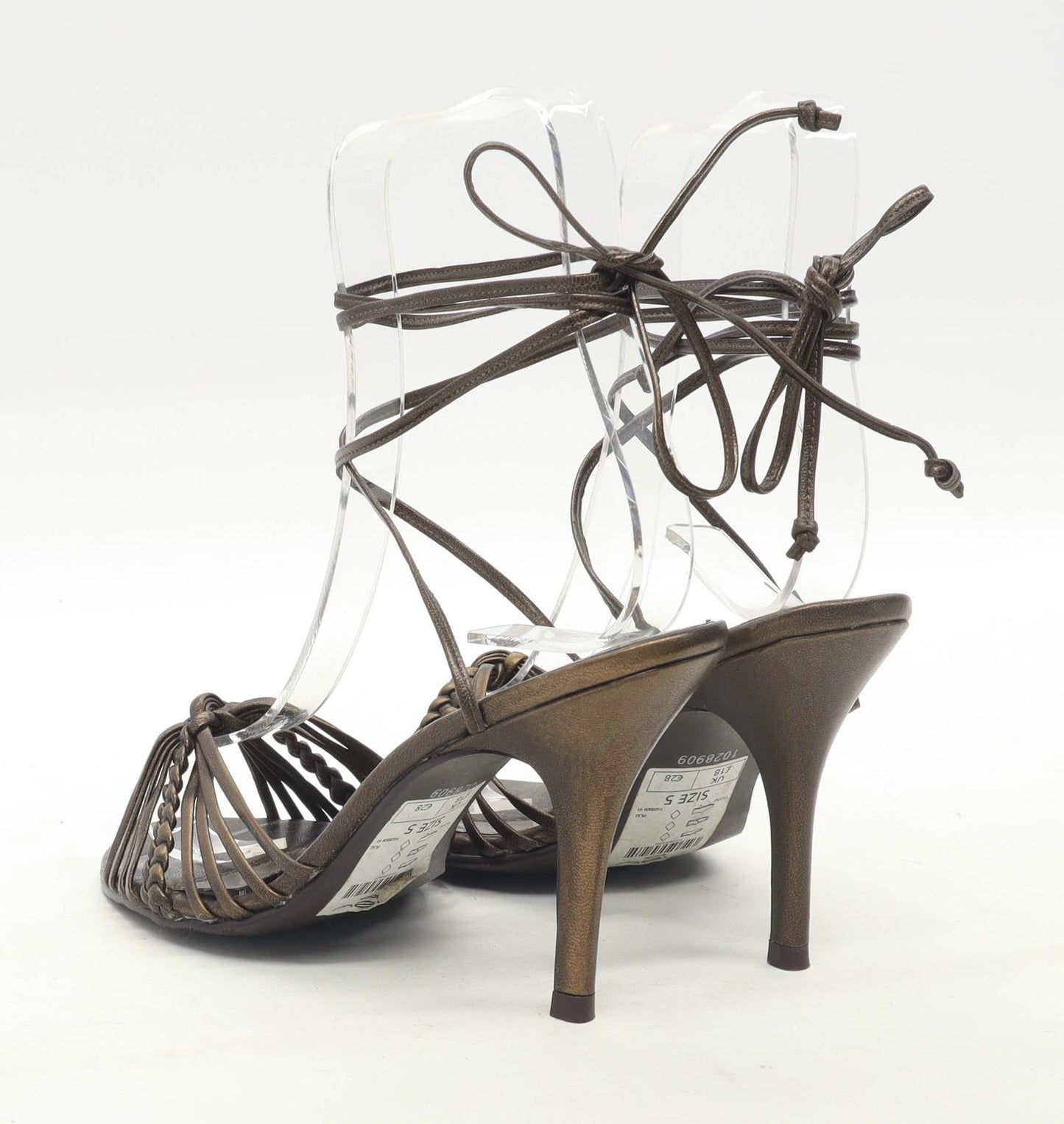 New Look Womens UK Size 5 Brown Heels