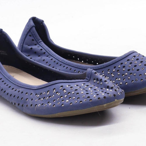 Profile Womens UK Size 4 Blue Dolly Shoes