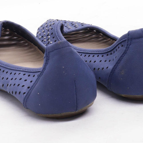 Profile Womens UK Size 4 Blue Dolly Shoes