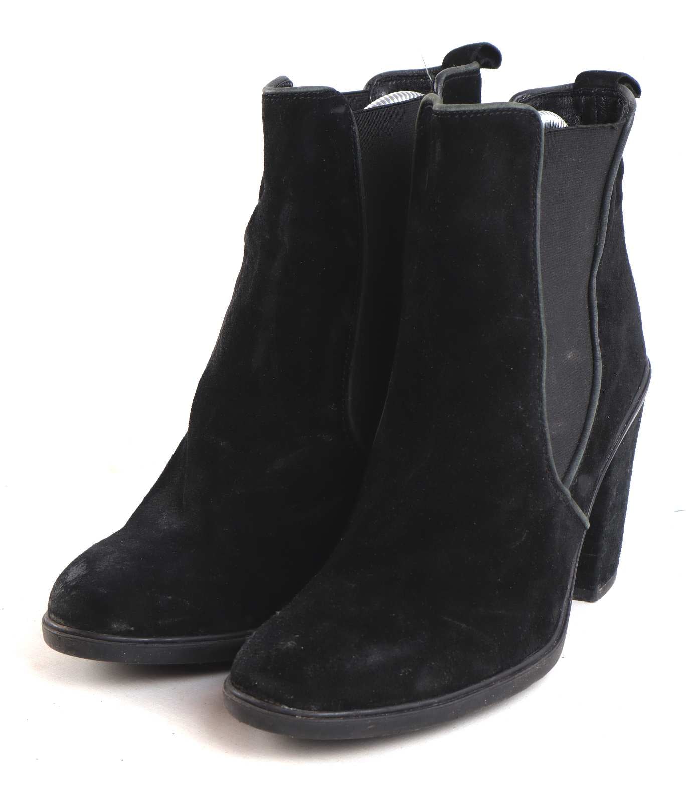 Preworn Womens EU Size 41 Black Ankle boots