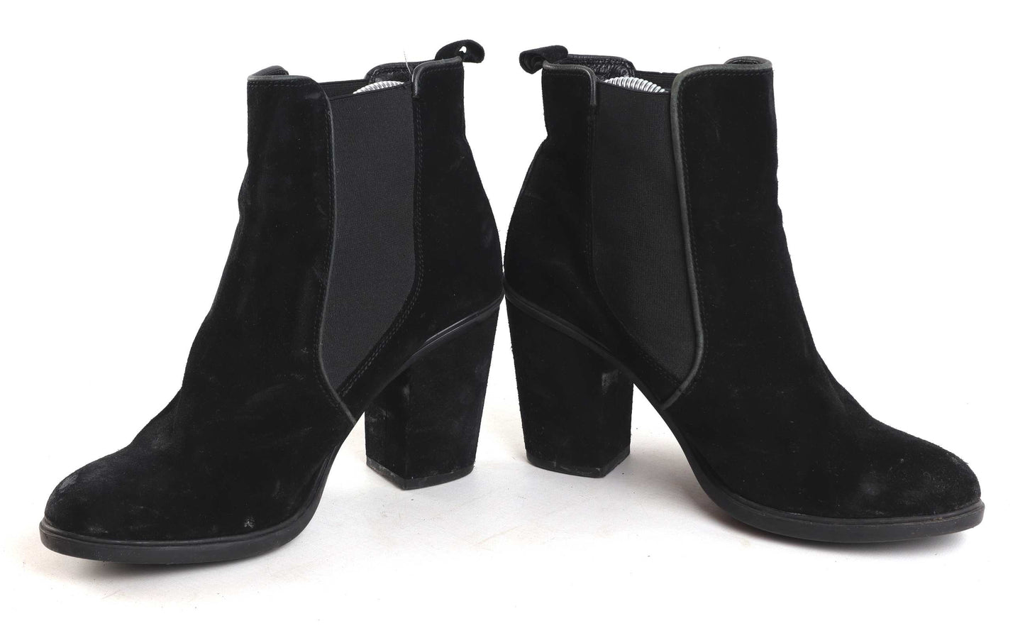 Preworn Womens EU Size 41 Black Ankle boots
