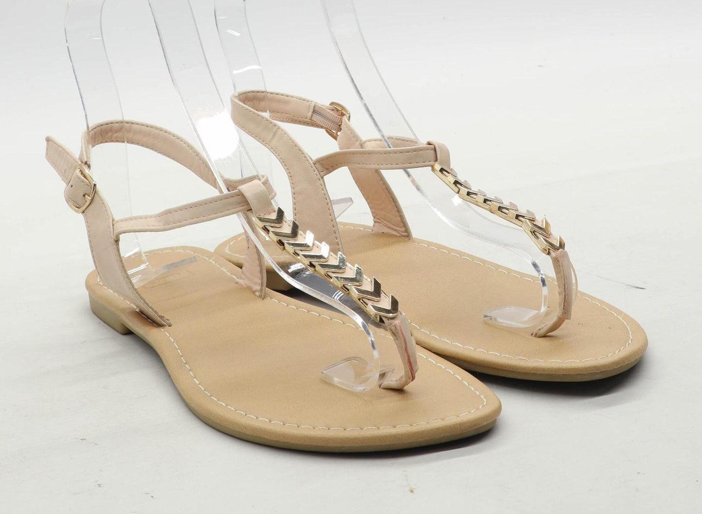 Sole Diva Womens UK Size 6 Pink Sandals