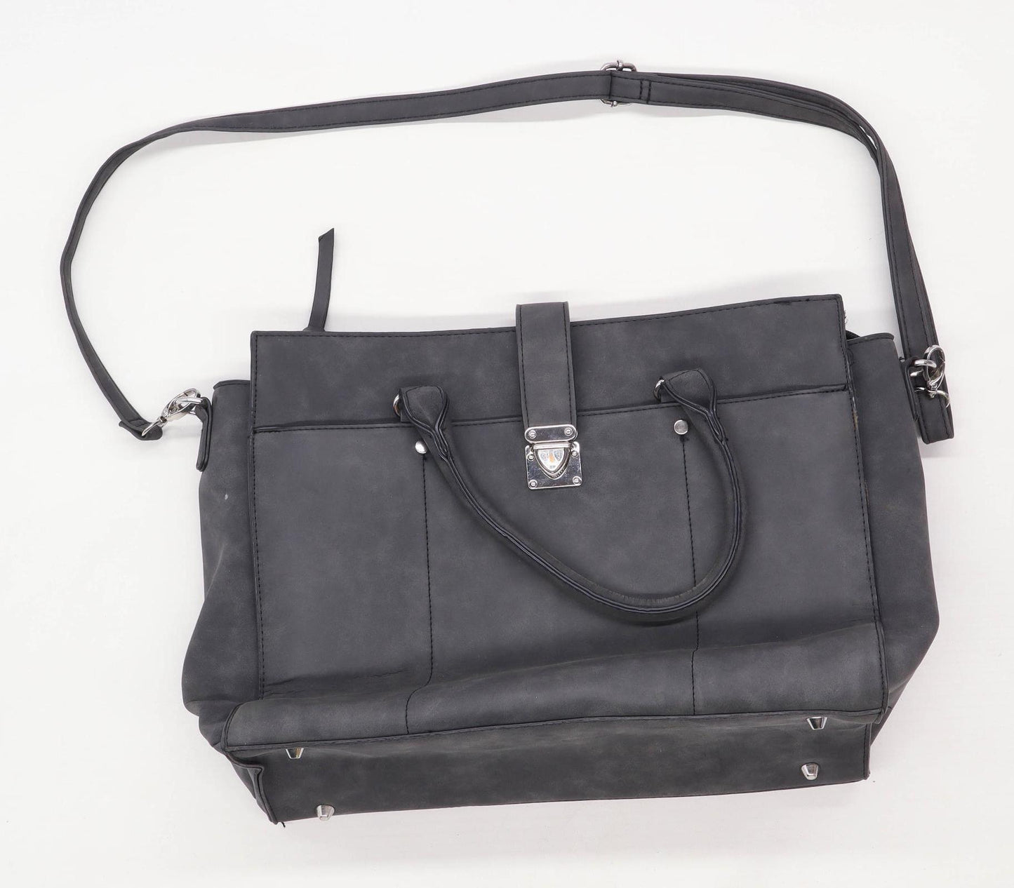 Primark Grey Synthetic Womens Handbag