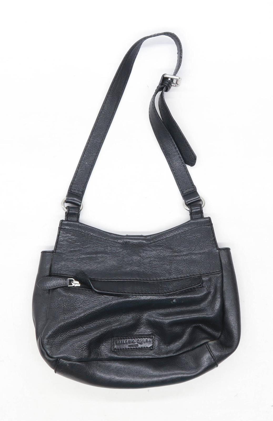 Bailey & Quinn Black Leather Womens Shoulder Bag