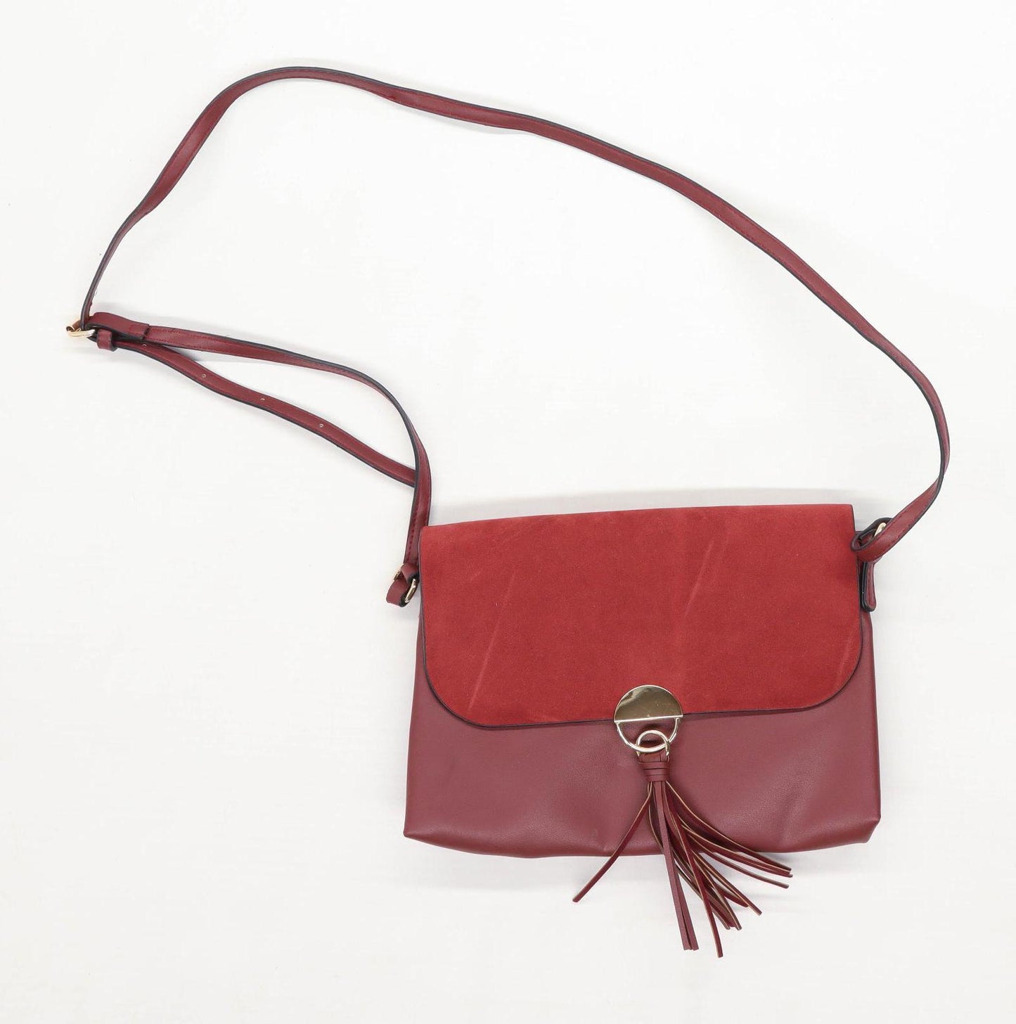 Gabriella Vicenza Red Womens Crossbody Bag