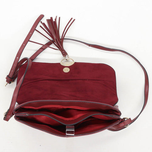 Gabriella Vicenza Red Womens Crossbody Bag