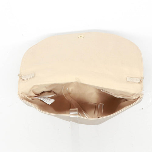 Primark Beige Synthetic Womens Clutch Bag