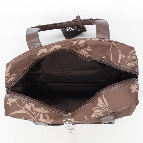 Decleor Paris Graphic Brown Synthetic Womens Duffel Bag
