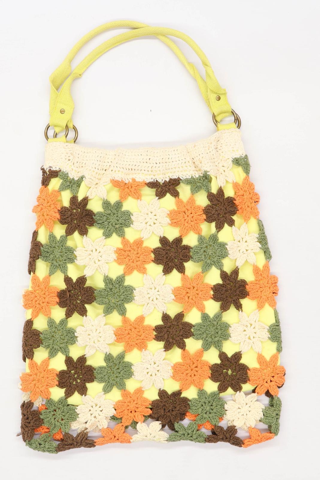 Ollie & Nic Floral Multi-Coloured Cotton Womens Shoulder Bag