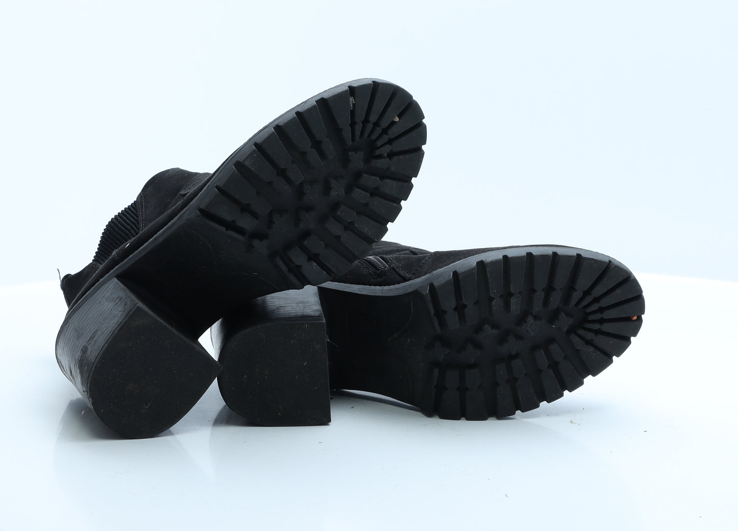 New Look Womens Black  Polyester Bootie Boot 5 EUR 38
