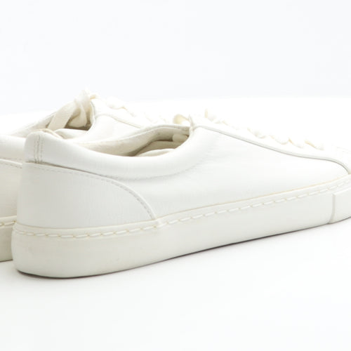 ASOS Mens White  Polyester Trainer Casual 7