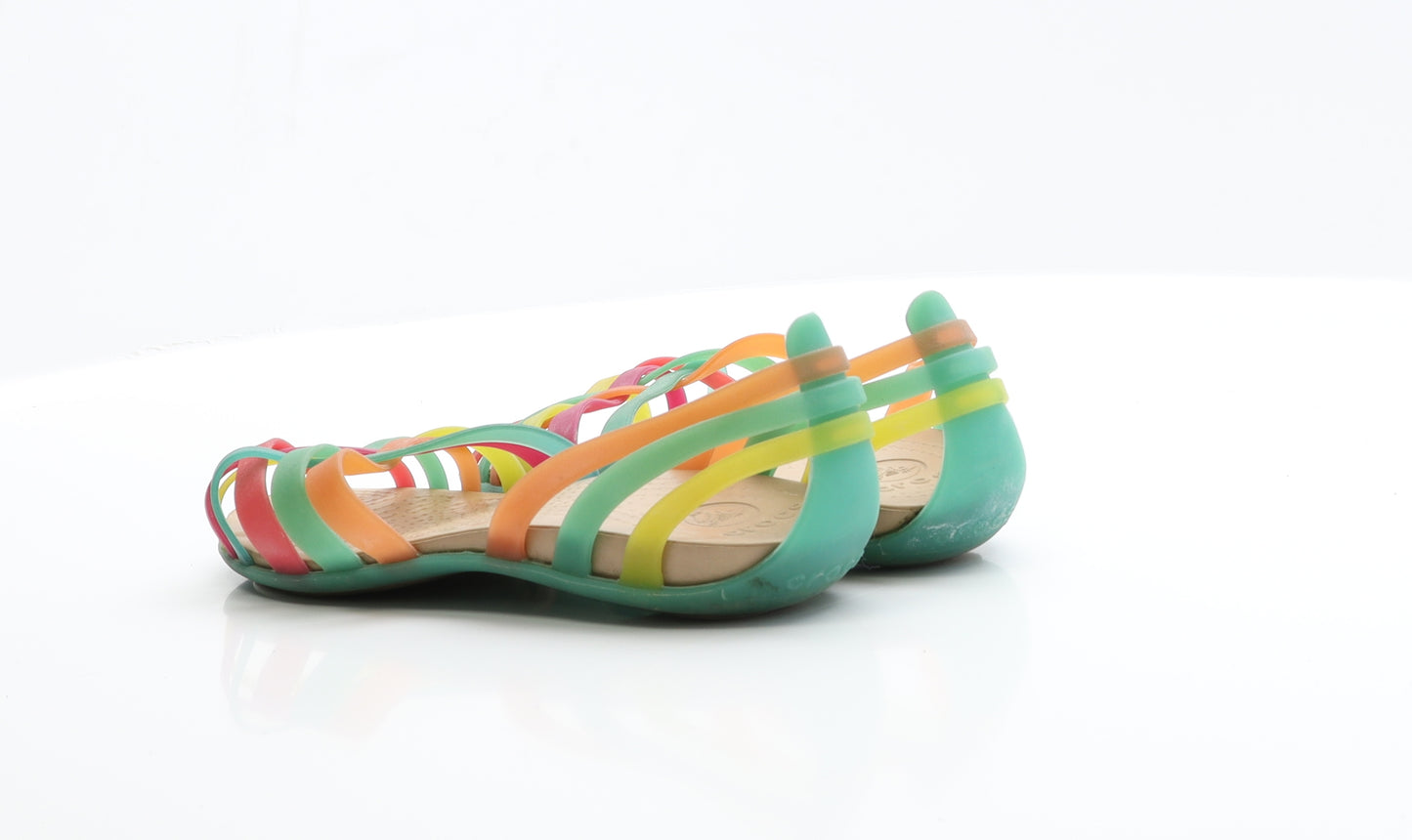 Crocs Womens Multicoloured  Polyester Flat  7