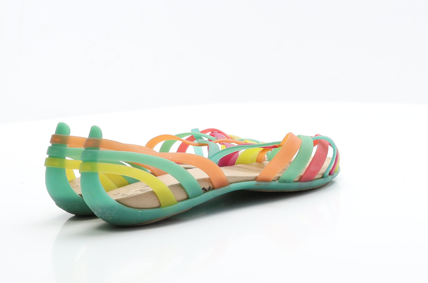 Crocs Womens Multicoloured  Polyester Flat  7