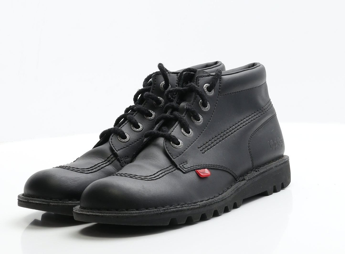 Kickers Mens Black  Polyester Combat Boot 8 EUR 41
