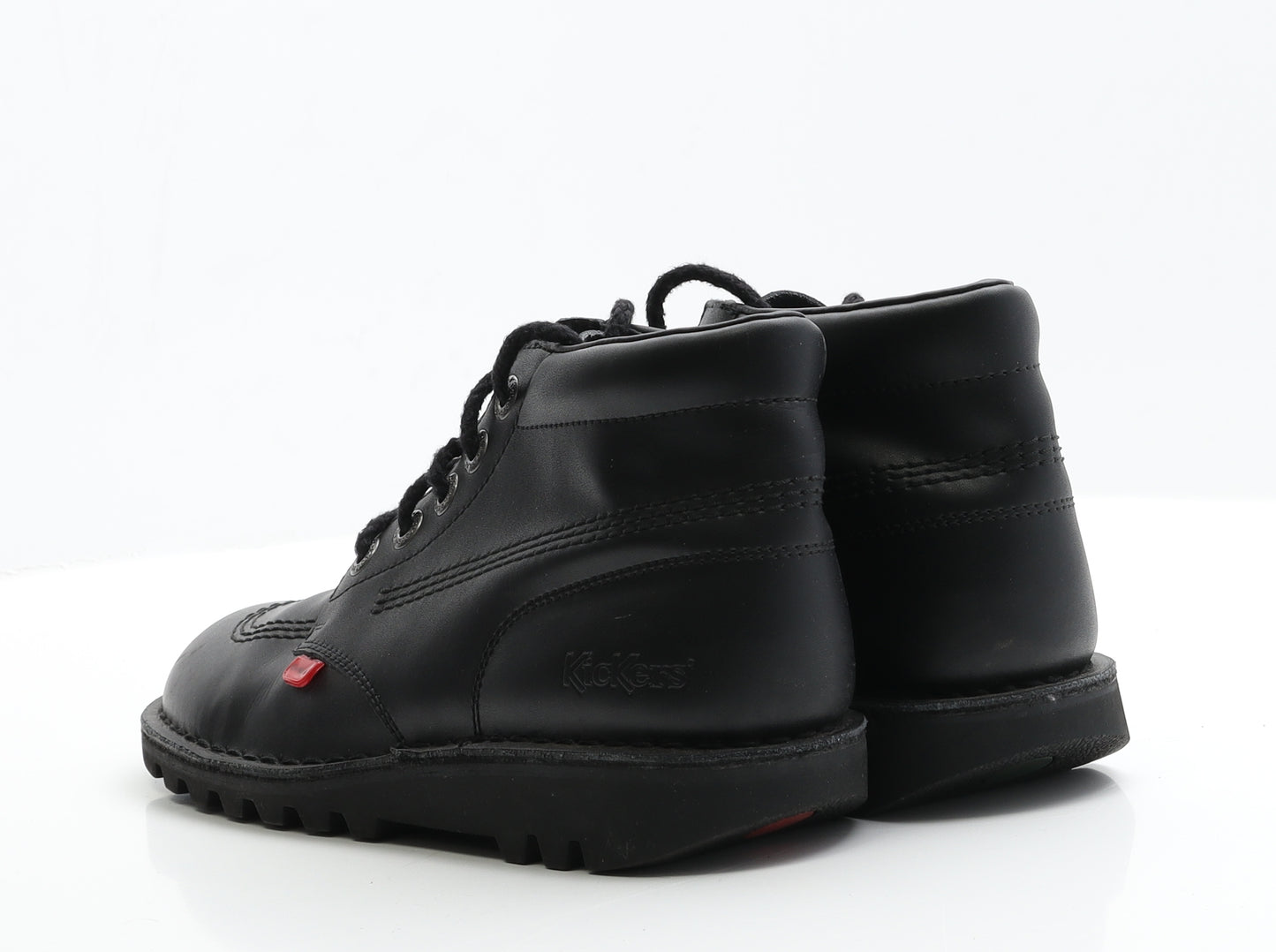 Kickers Mens Black  Polyester Combat Boot 8 EUR 41
