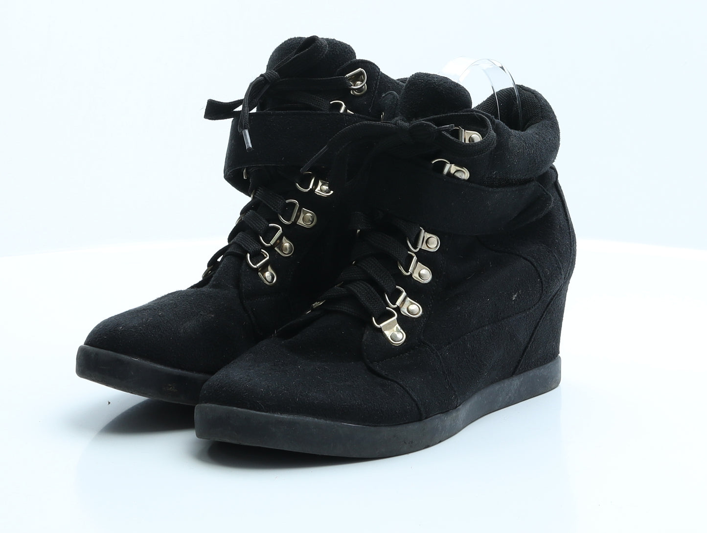 New Look Womens Black  Polyester Chukka Boot 7 EUR 40