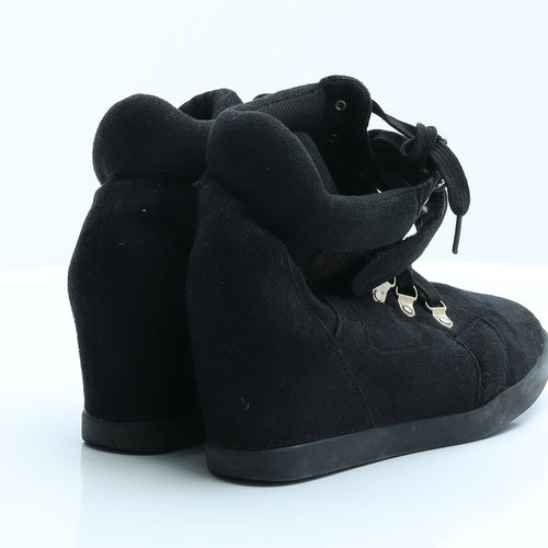 New Look Womens Black  Polyester Chukka Boot 7 EUR 40