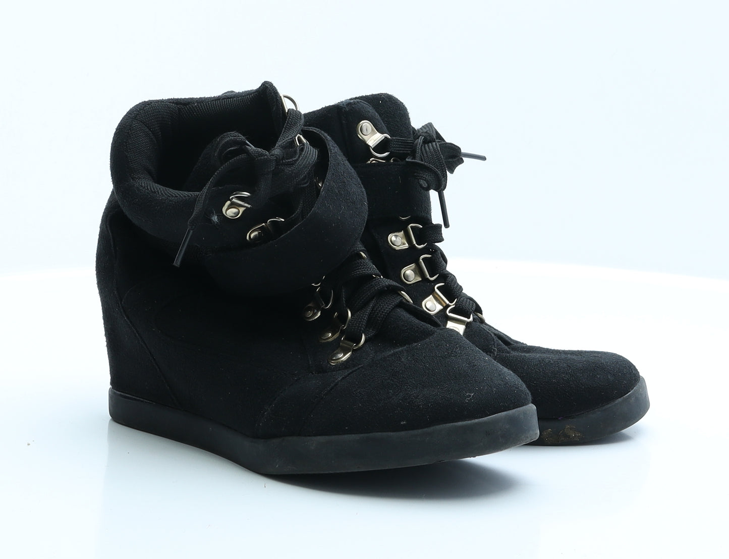 New Look Womens Black  Polyester Chukka Boot 7 EUR 40