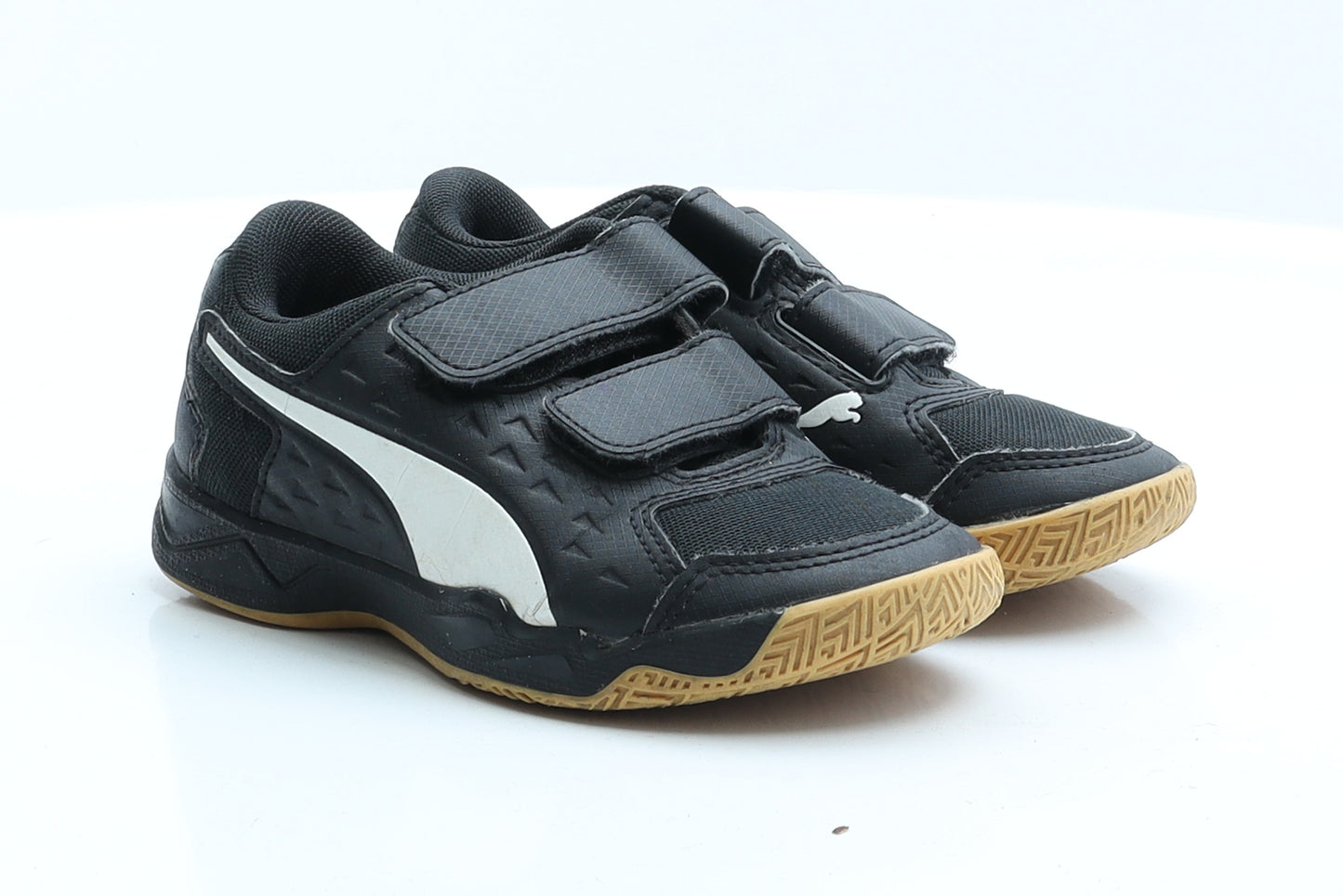 PUMA Boys Black  Polyurethane Trainer  10 EUR 28