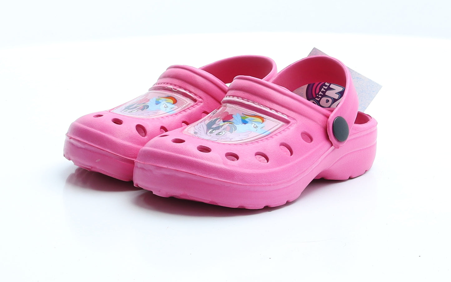 My Little Pony Girls Pink  Rubber Clog Sandal 9 EUR 26