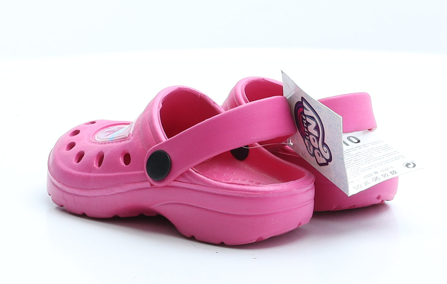 My Little Pony Girls Pink  Rubber Clog Sandal 9 EUR 26