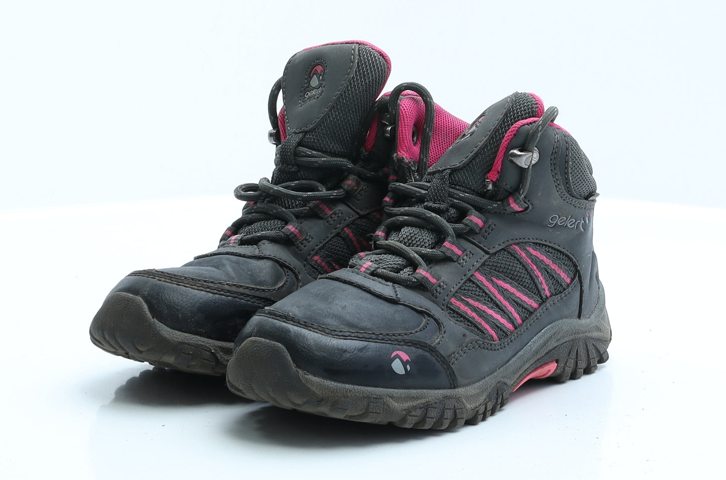 Gelert Girls Black   Combat Boot 13 EUR 32