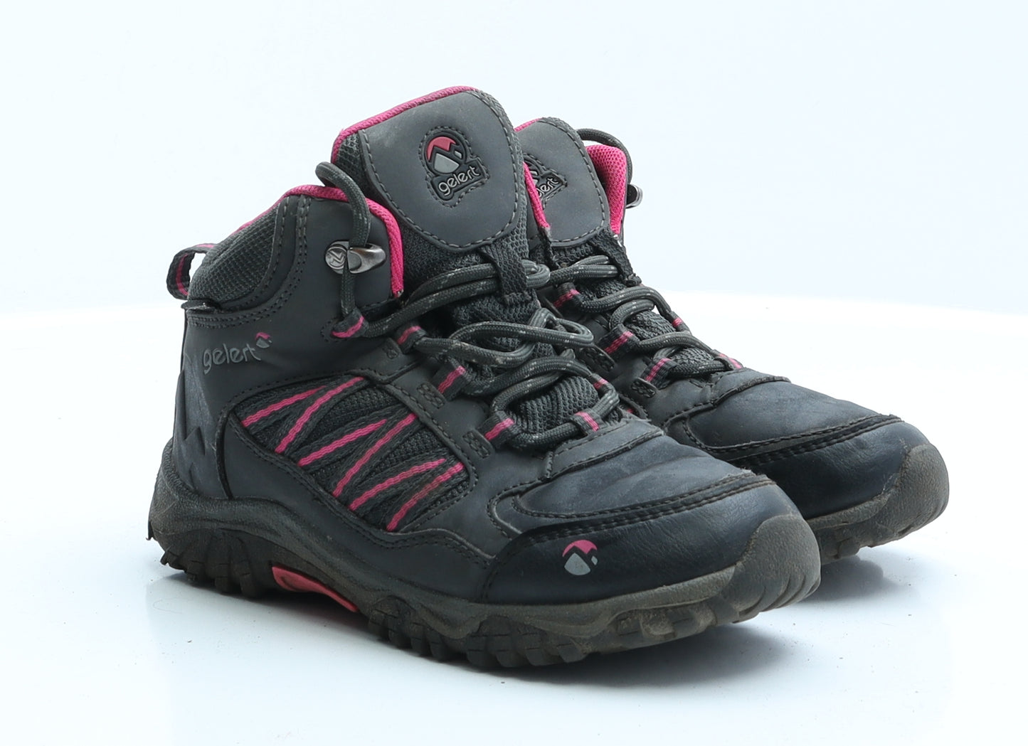 Gelert Girls Black   Combat Boot 13 EUR 32