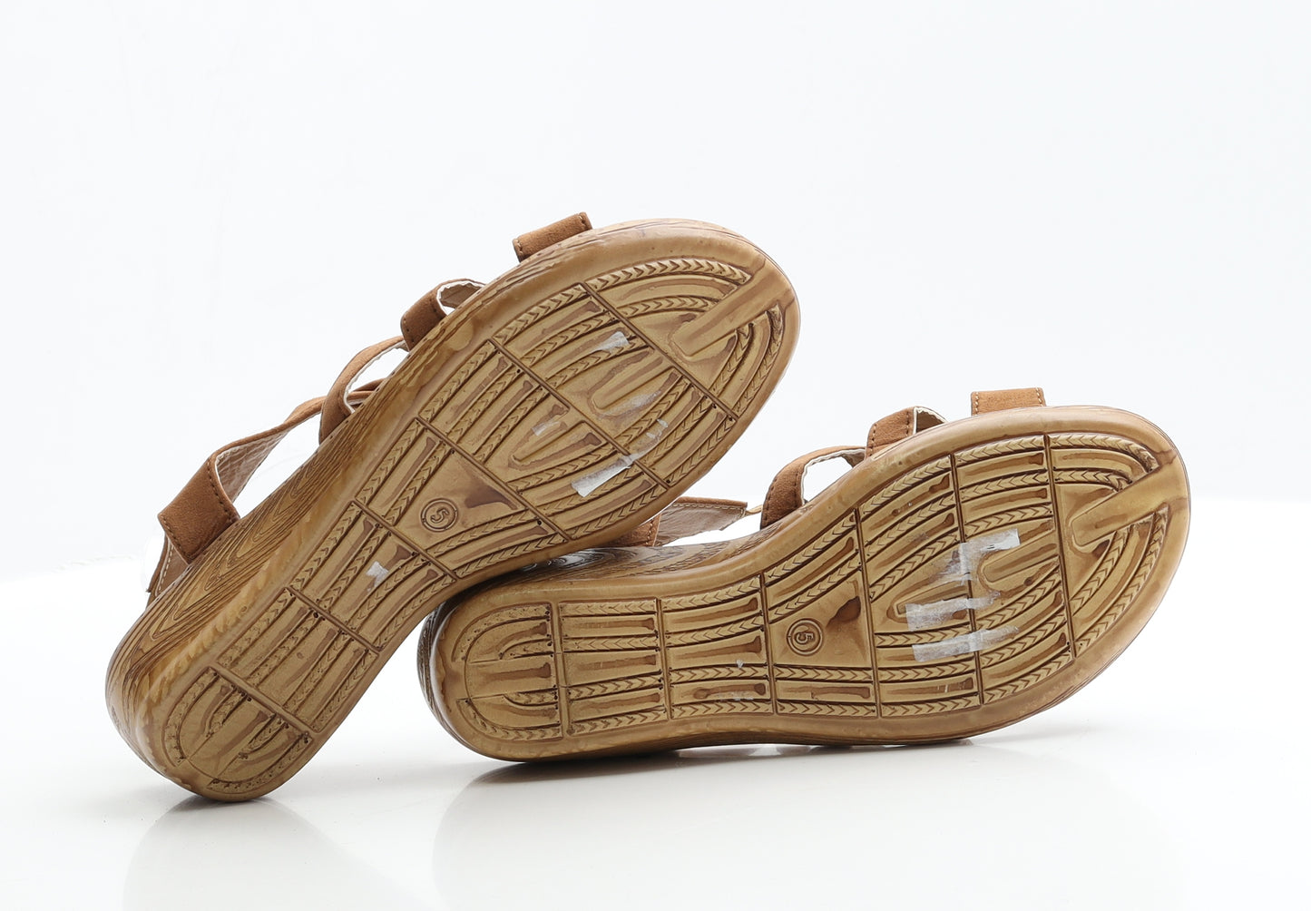 Avenue Womens Brown  Suede Espadrille Heel 5