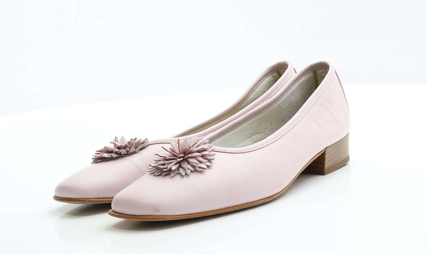 Riva Ballerinas Womens Pink  Polyester Ballet Flat 7 41