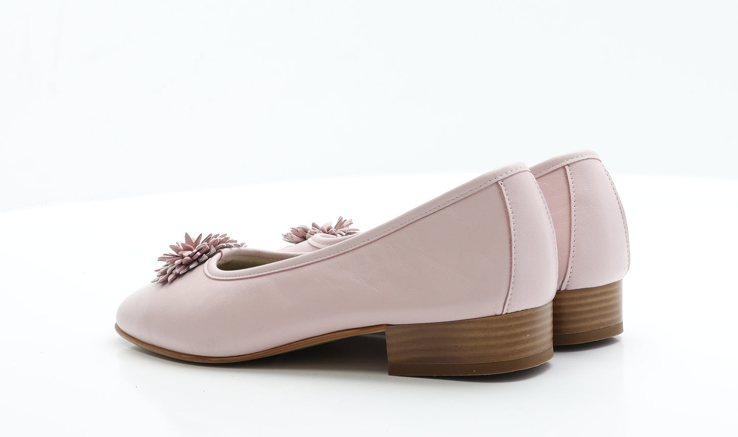 Riva Ballerinas Womens Pink  Polyester Ballet Flat 7 41