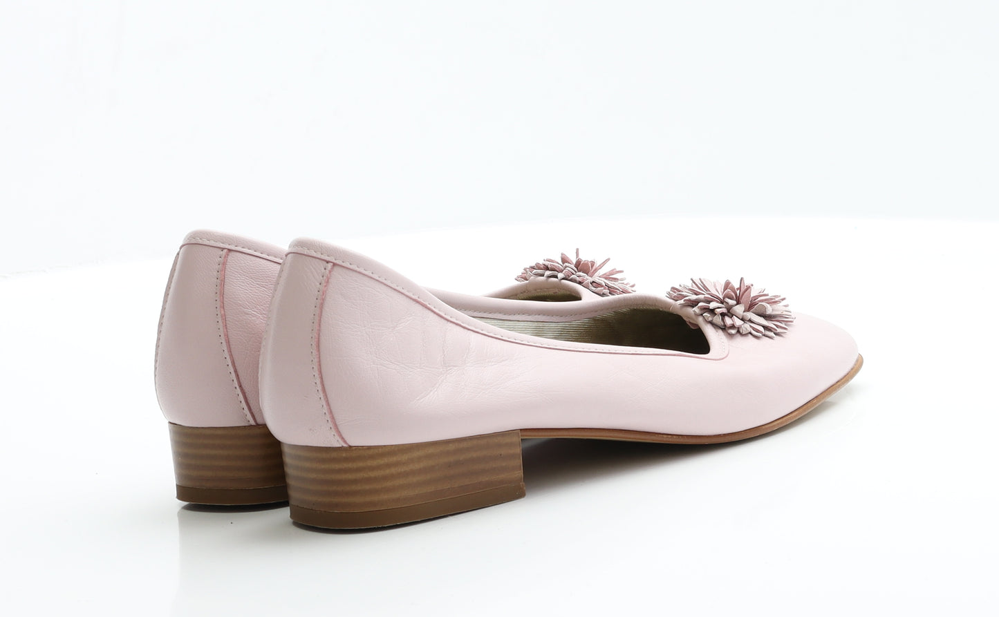 Riva Ballerinas Womens Pink  Polyester Ballet Flat 7 41