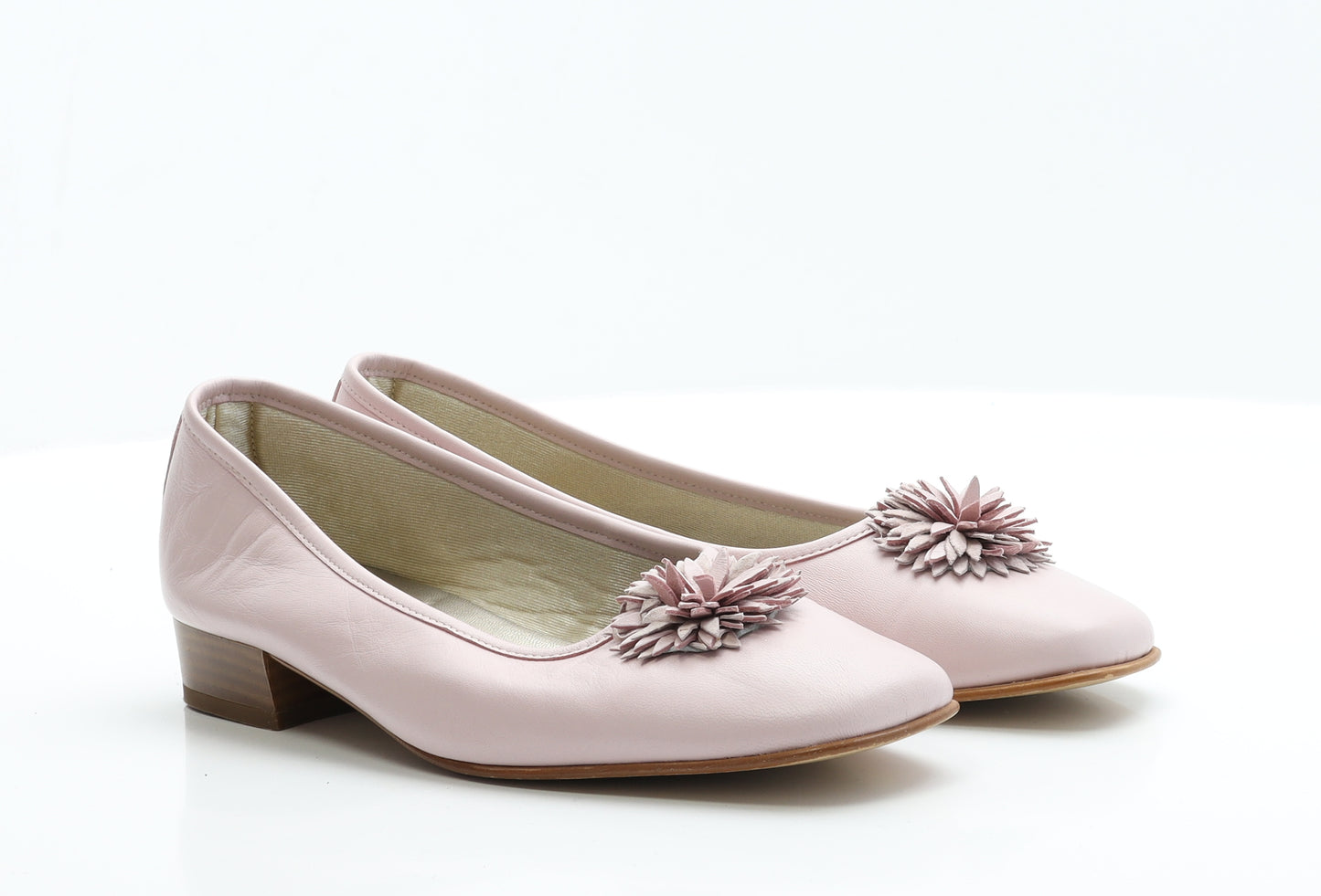Riva Ballerinas Womens Pink  Polyester Ballet Flat 7 41