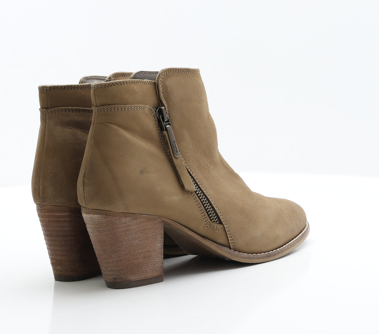 Dune Womens Brown  Suede Cowboy Boot 6 EUR 39