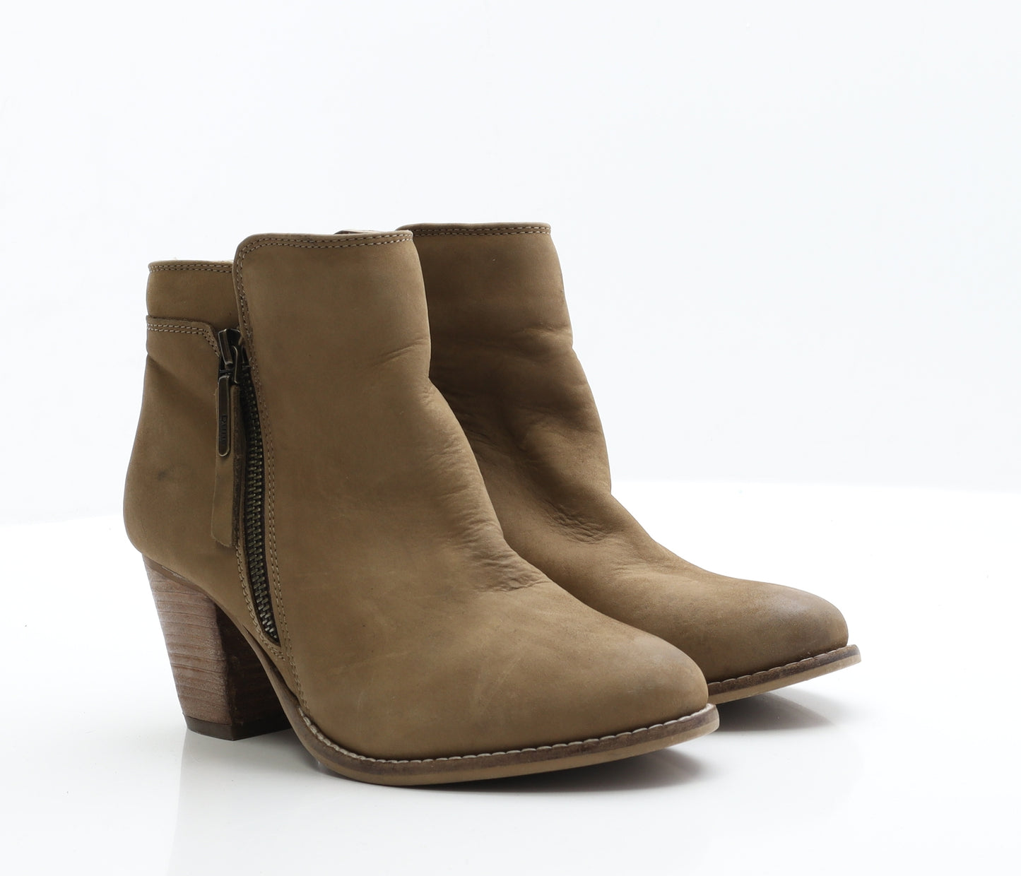 Dune Womens Brown  Suede Cowboy Boot 6 EUR 39