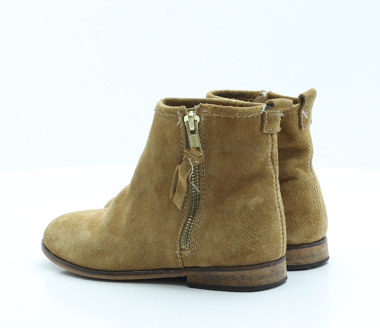 NEXT Girls Brown  Faux Suede Chelsea Boot 12