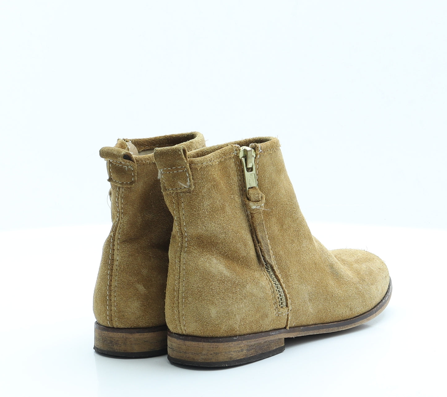 NEXT Girls Brown  Faux Suede Chelsea Boot 12