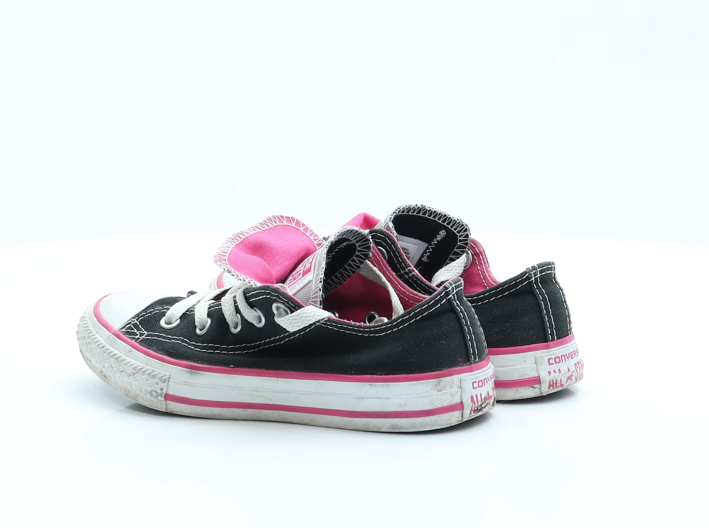 Converse Girls Black  Polyester Trainer  1 EUR 33 US 1.5
