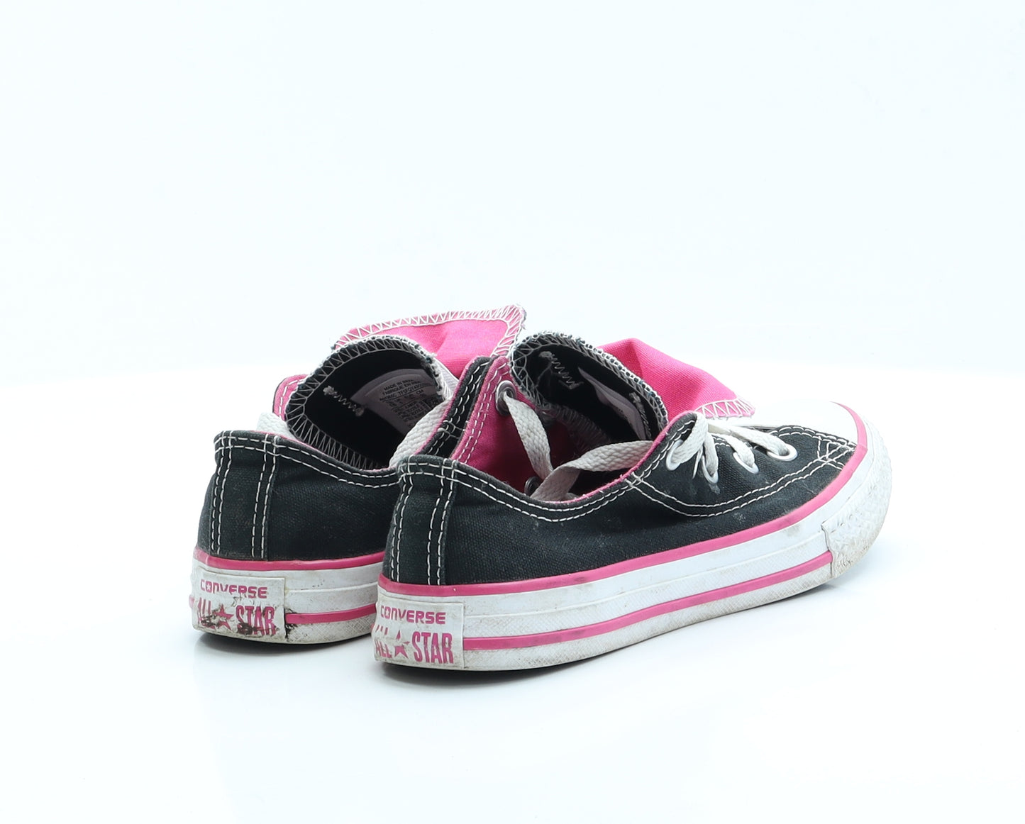 Converse Girls Black  Polyester Trainer  1 EUR 33 US 1.5