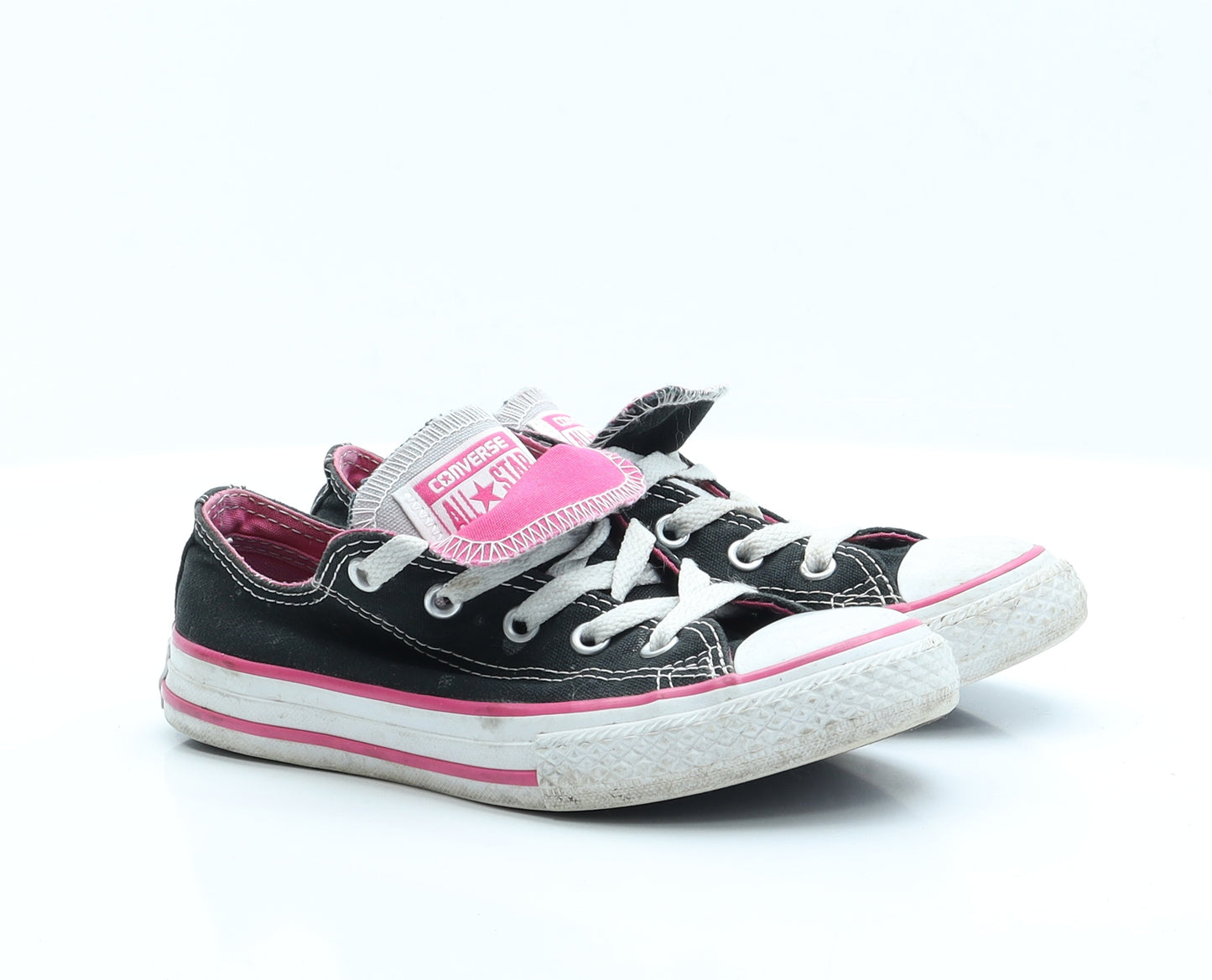 Converse Girls Black  Polyester Trainer  1 EUR 33 US 1.5