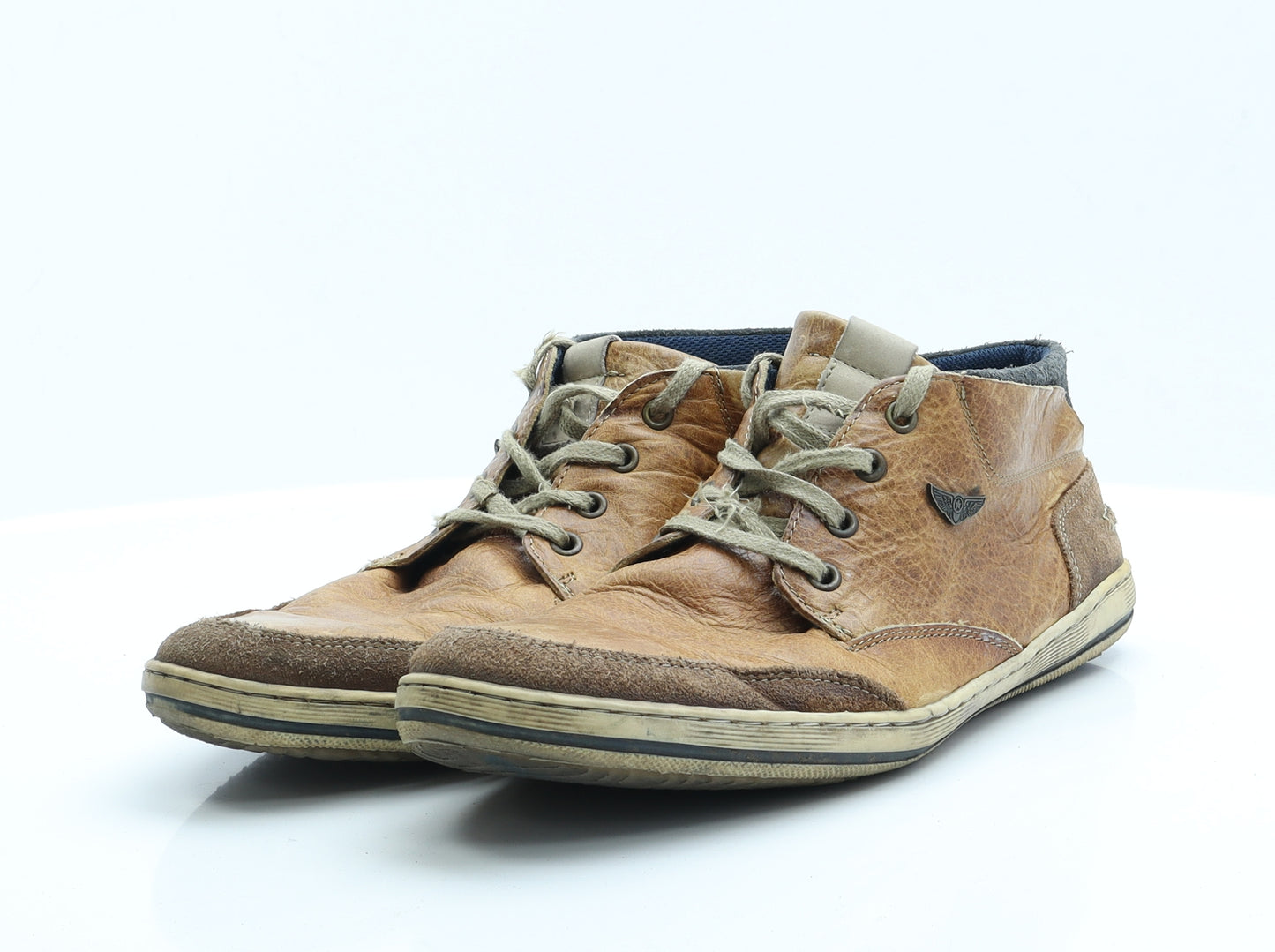 Dune Mens Brown  Polyester Trainer Casual 11 EUR 44